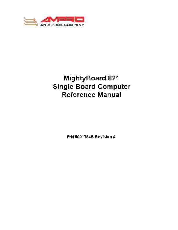 Ampro Corporation Laptop MightyBoard 821-page_pdf